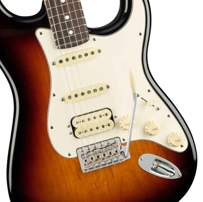 FENDER American Performer Stratocaster® HSS, Rosew Fing, 3-Color Sunburst