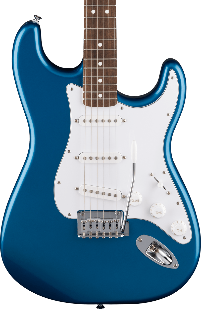 FENDER Standard Strat, Laurel Fingerb, White Pickguard, Aqua Marine Metallic - Royal | Musiqi Alətləri mağazası