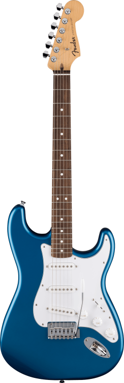 FENDER Standard Strat, Laurel Fingerb, White Pickguard, Aqua Marine Metallic - Royal | Musiqi Alətləri mağazası