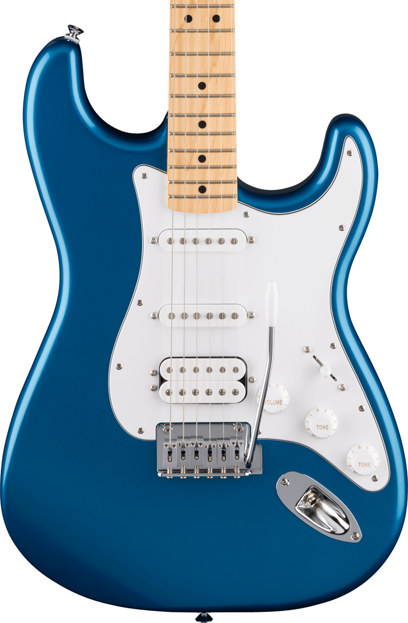 FENDER Standard Strat HSS, Maple Fingerb, White Pickguard, Aqua Marine Metallic - Royal | Musiqi Alətləri mağazası