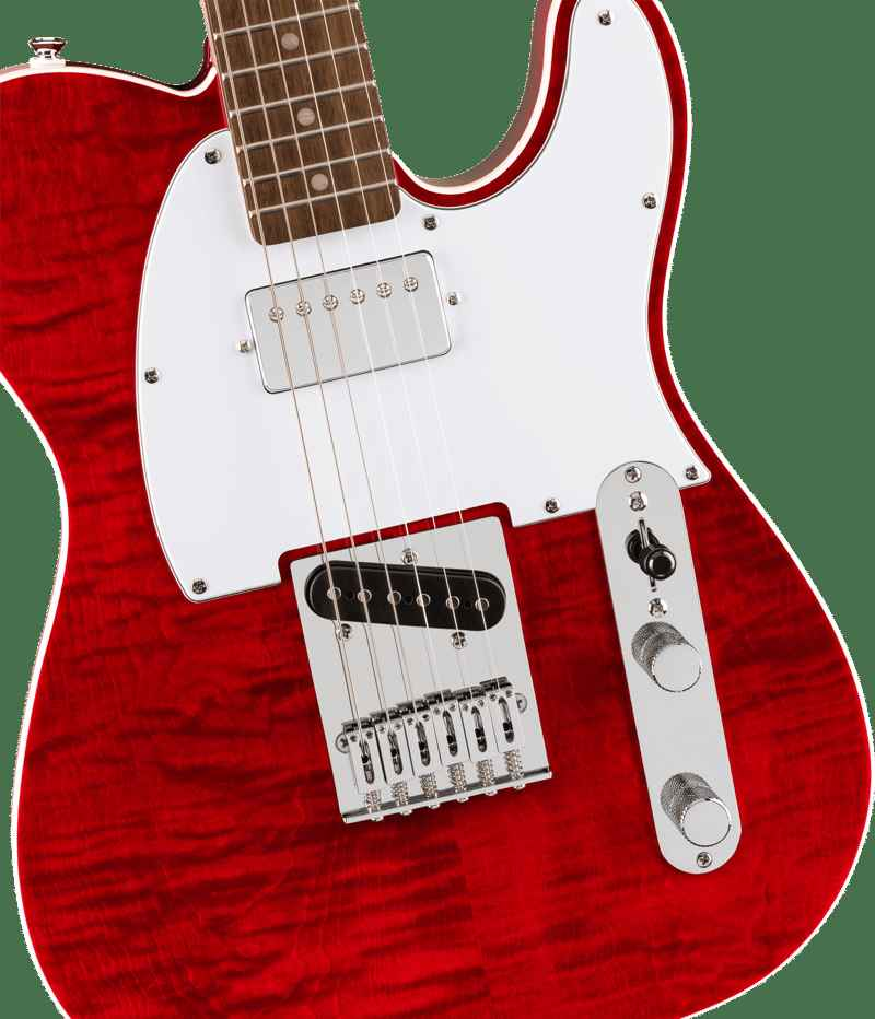 SQUIER Affinity Series Tele FMT SH, Maple Fungerb, Black Pickguard, Mocha