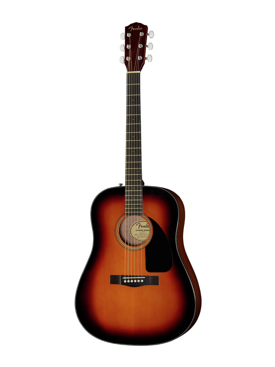 FENDER CD-60 Dreadnought V3, Walnut Fing, Sunburst - Royal | Musiqi Alətləri mağazası