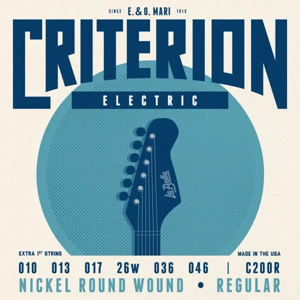 Criterion C200R ™ Electric Guitar – Regular 10-46 - Royal | Musiqi Alətləri mağazası