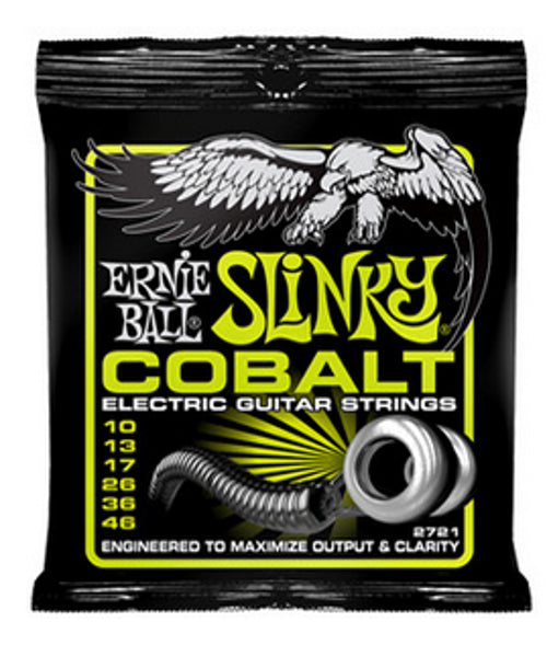Ernie Ball P02721 Regular Cobalt Slinky Electric Guitar Strings Full Compass Systems - Royal | Musiqi Alətləri mağazası