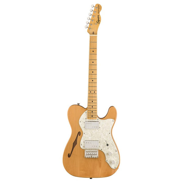 SQUIER Classic Vibe '70s Tele Thinline, Maple Fing, Natural - Royal | Musiqi Alətləri mağazası