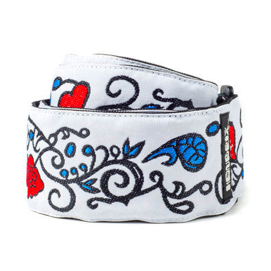 Dunlop JIMI HENDRIX™ MONTEREY STRAP JH02 - Royal | Musiqi Alətləri mağazası