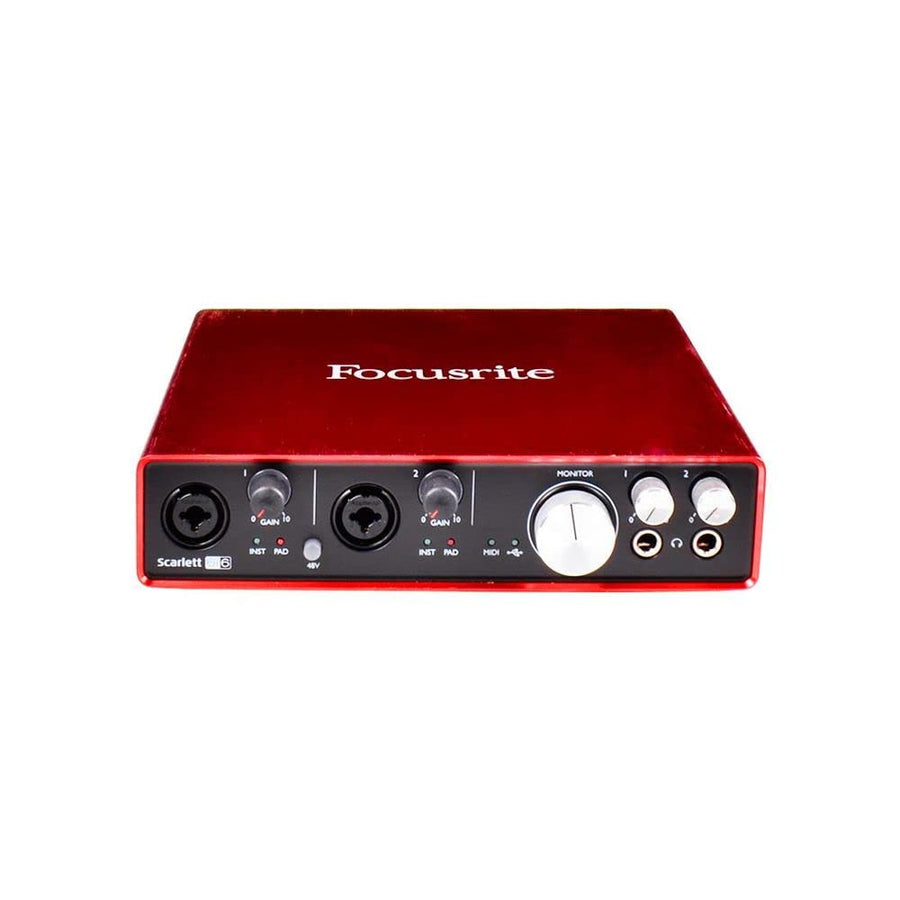 Focusrite Scarlett 6i6 (2nd Gen) USB Audio Interface - Royal | Musiqi Alətləri mağazası
