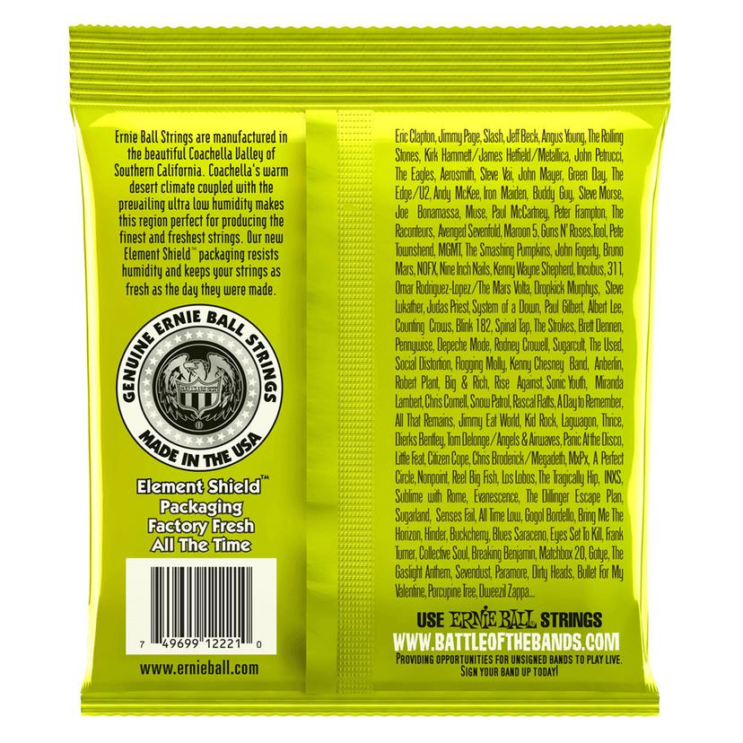 Ernie Ball 2221 Electric Guitar Strings 10-46 - Royal | Musiqi Alətləri mağazası