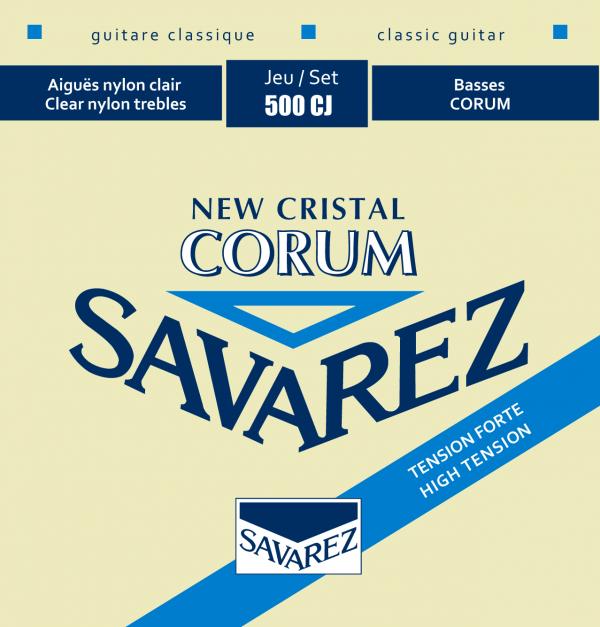 Savarez New CRISTAL CORUM HIGH TENSION 500CJ - Royal | Musiqi Alətləri mağazası