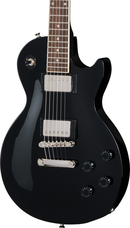 Epiphone Les Paul Tribute Electric Guitar - Ebony E1LPOEBNH1 - Royal | Musiqi Alətləri mağazası