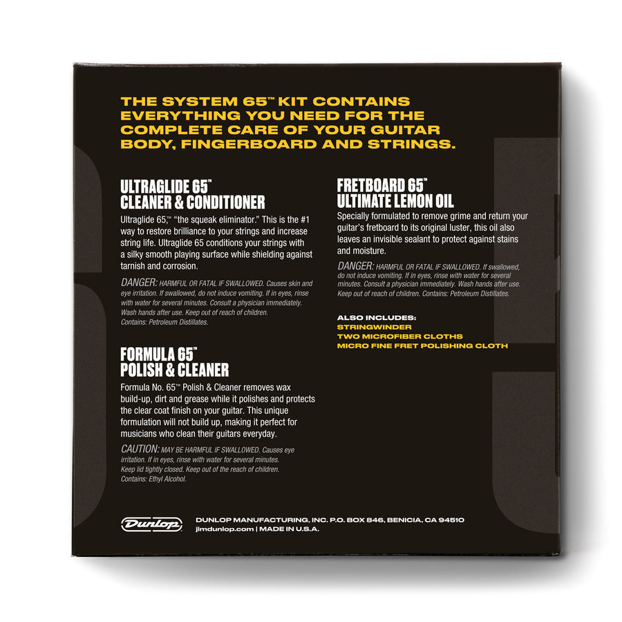Dunlop SYSTEM 65 GUITAR TECH KIT - Royal | Musiqi Alətləri mağazası