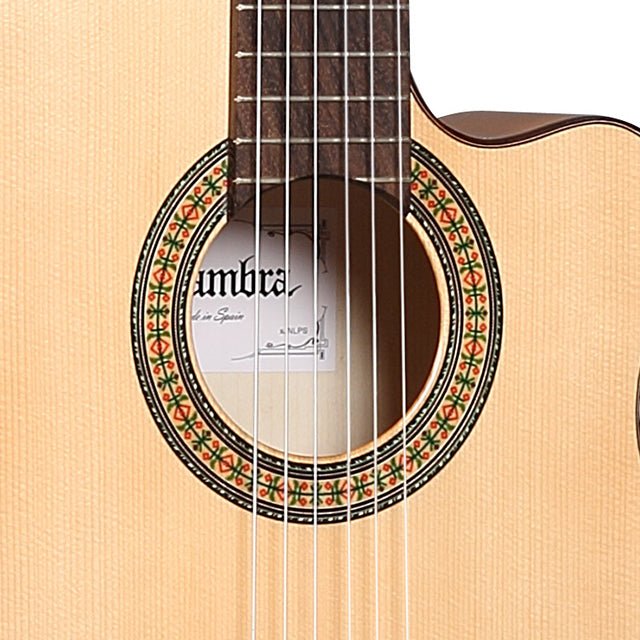 Alhambra 3 F CW E1 Elektro-Flamenko Gitara