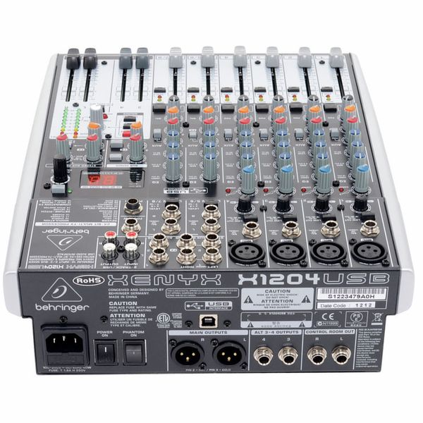 Behringer Xenyx X1204 USB Mixer - Royal | Musiqi Alətləri mağazası