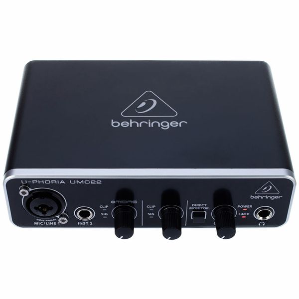 Behringer U-Phoria UMC22 Audio İnterface - Royal | Musiqi Alətləri mağazası