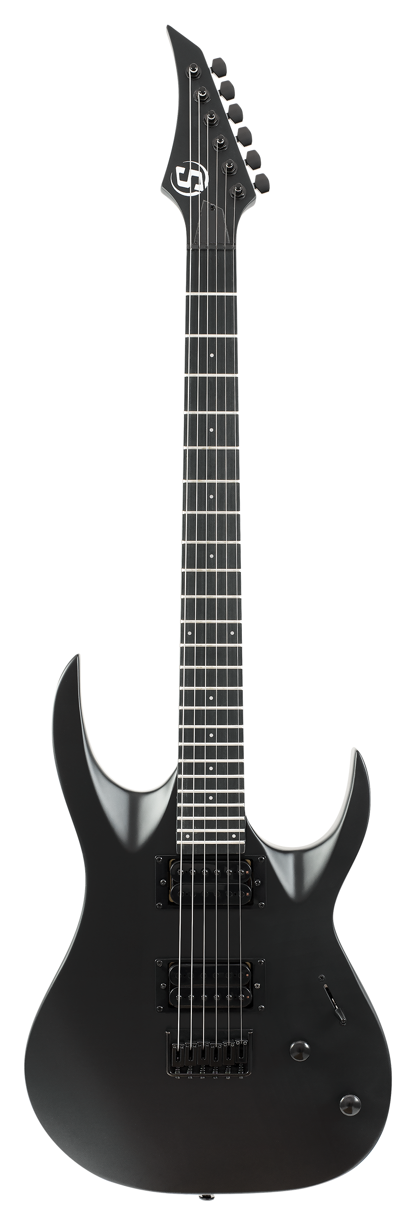 S by Solar AB4.6C El. Guitar (Carbon Black) RG Body shape - Royal | Musiqi Alətləri mağazası