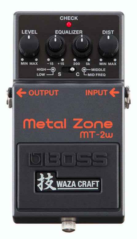 Boss MT-2w Waza Craft Metal zone