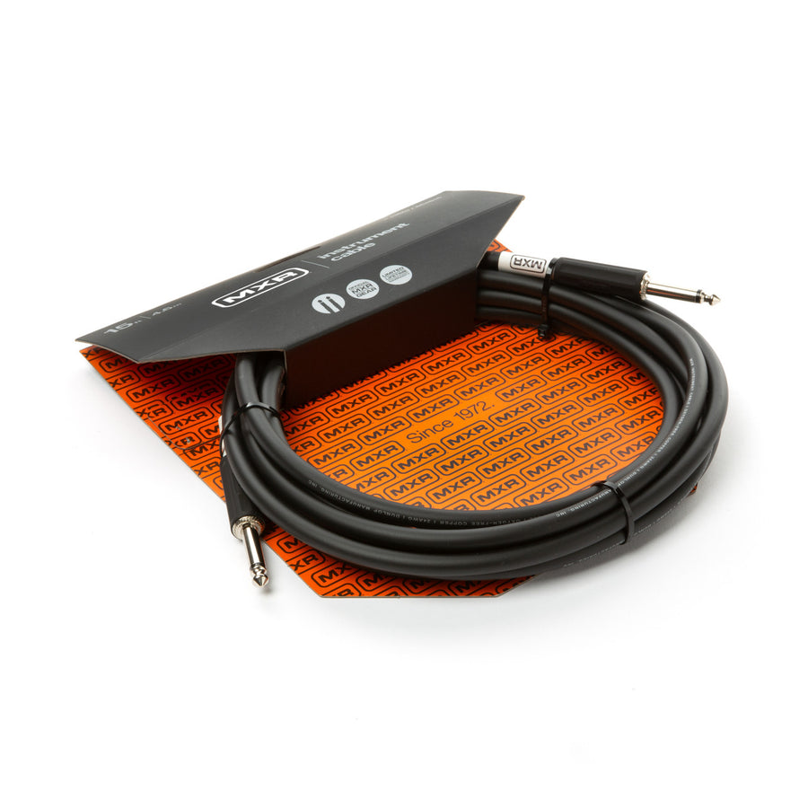 Dunlop MXR® 15 FT STANDARD INSTRUMENT CABLE - STRAIGHT / STRAIGHT DCIS15 - Royal | Musiqi Alətləri mağazası