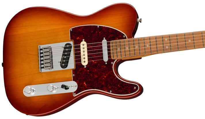 Fender Player Plus Nashville Telecaster, Maple Fingerboard, Sienna Sunburst