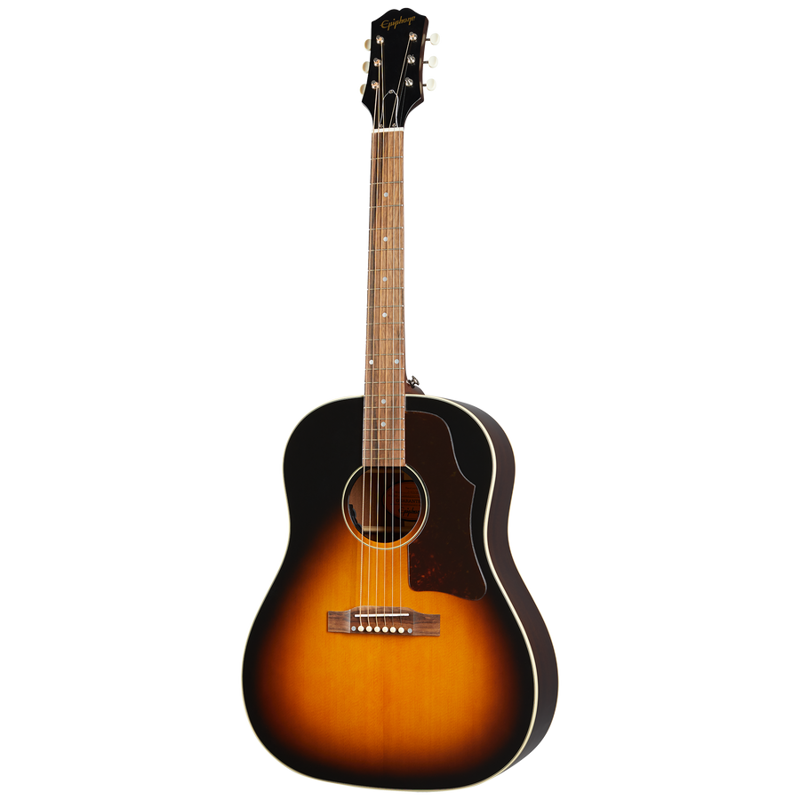 Epiphone J-45 elektroakustik gitara, Aged Vintage Sunburst Gloss