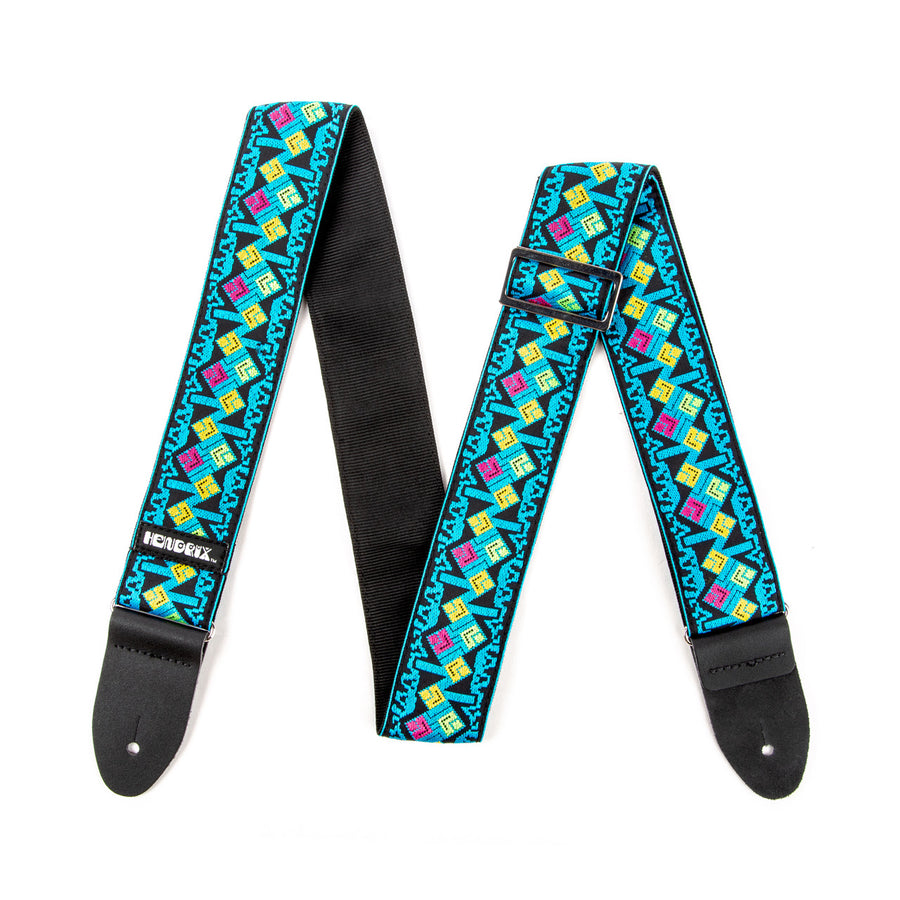 Dunlop JIMI HENDRIX™ LIVE IN MAUI BLUE DIAMONDS STRAP JH14 - Royal | Musiqi Alətləri mağazası
