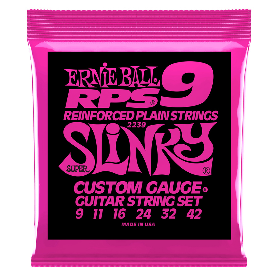 Ernie Ball RPS Super Slinky Electric Guitar Strings, 9-42 - Royal | Musiqi Alətləri mağazası