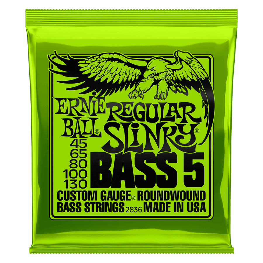 Ernie Ball - Slinky Nickel Wound Electric Bass 5 & 6 Strings | Ernie Ball - Royal | Musiqi Alətləri mağazası