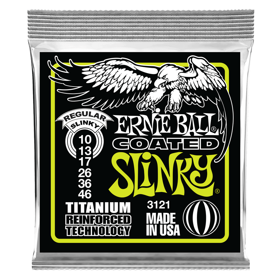 Ernie Ball - Slinky RPS Coated Titanium Electric Guitar Strings | Ernie Ball - Royal | Musiqi Alətləri mağazası