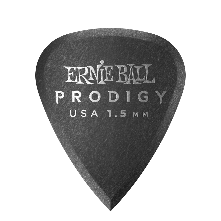 Ernie Ball P09199 Standard Prodigy Picks - 6pk - Black 1.5mm - Royal | Musiqi Alətləri mağazası