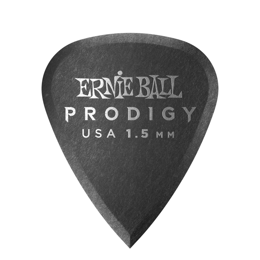 Ernie Ball P09199 Standard Prodigy Picks - 6pk - Black 1.5mm - Royal | Musiqi Alətləri mağazası
