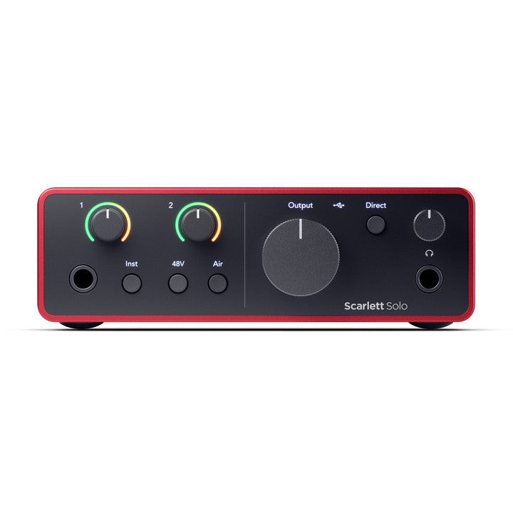 Focusrite Scarlett Solo (4th Gen) - Royal | Musiqi Alətləri mağazası