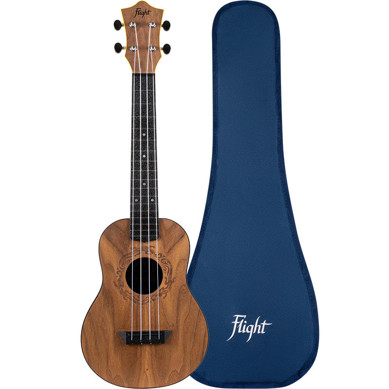 FLIGHT TUC-50 Travel Concert Walnut TRAVEL SERIES - Royal | Musiqi Alətləri mağazası
