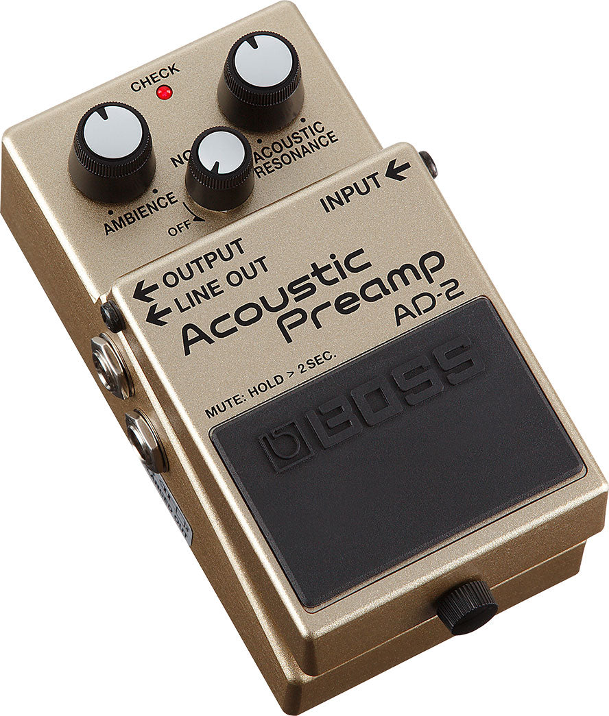 Boss AD-2 Acoustic Preamp - Royal | Musiqi Alətləri mağazası