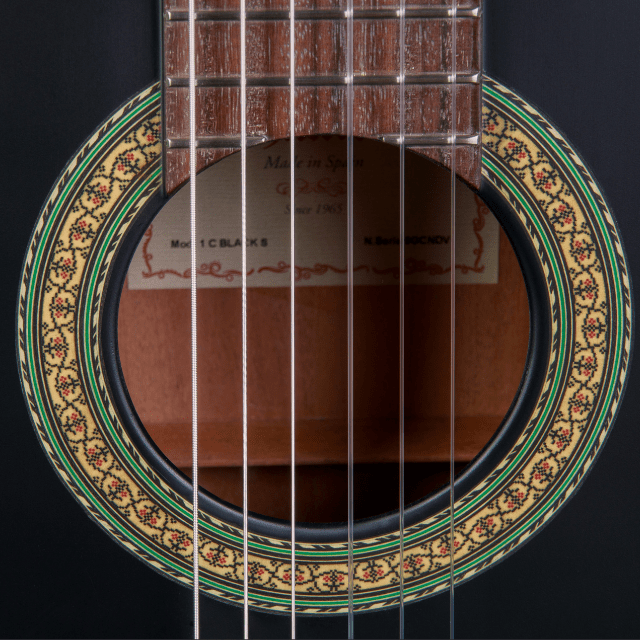Alhambra 1 C Black Satin Klassik Gitara