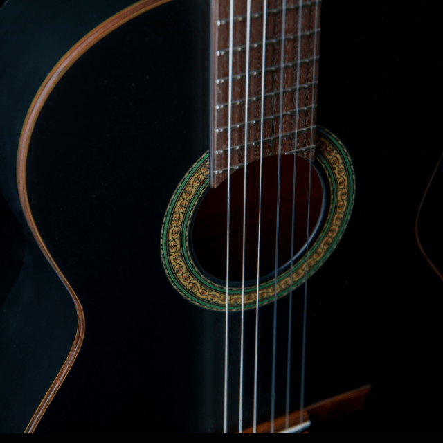 Alhambra 1 C Black Satin Klassik Gitara