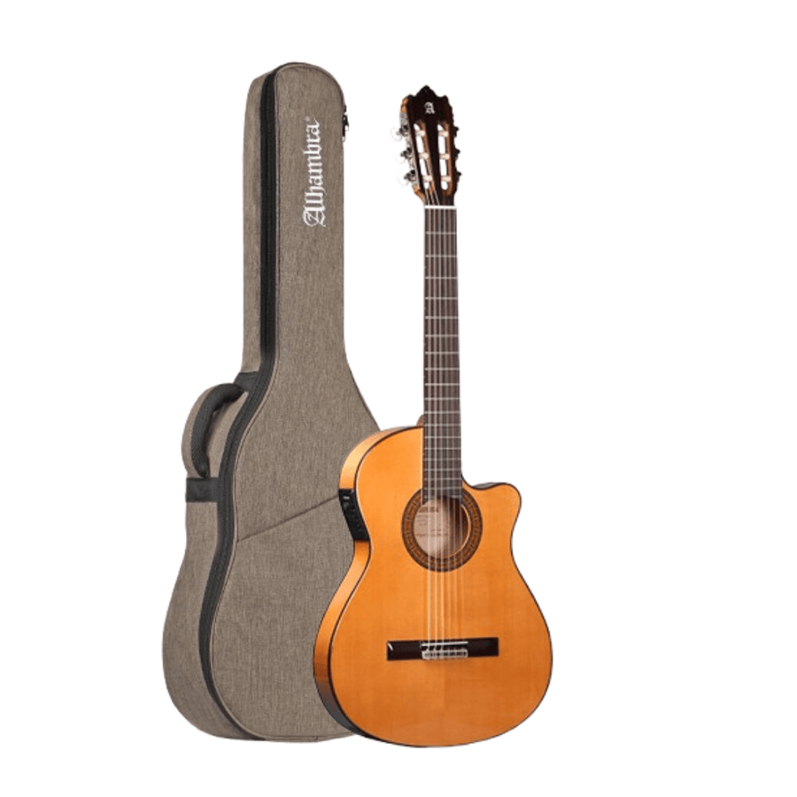 Alhambra 3 F CT E1 Nazik Korpus Elektro-Flamenko Gitara
