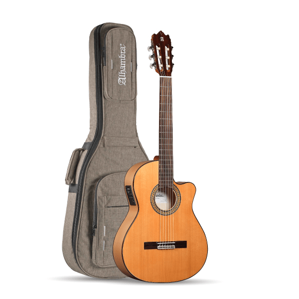 Alhambra 3 F CW E1 Elektro-Flamenko Gitara