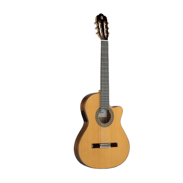 Alhambra 5 P CT E2 Nazik Korpus Elektro-Klassik Gitara