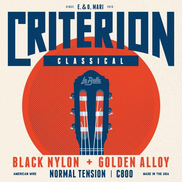 Labella C800 Criterion™ Black Nylon - Royal | Musiqi Alətləri mağazası