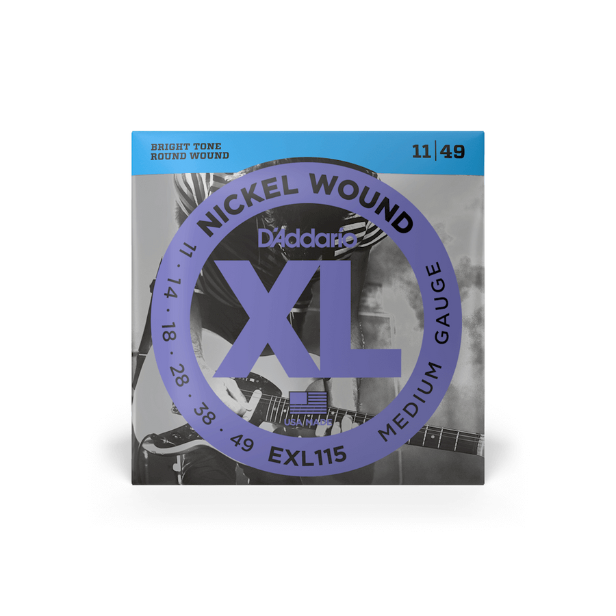 Daddario EXL115 Medium Electric Guitar Strings - Royal | Musiqi Alətləri mağazası