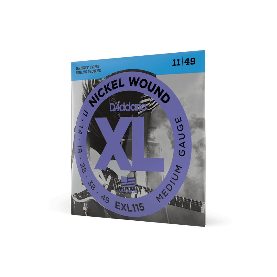 Daddario EXL115 Medium Electric Guitar Strings - Royal | Musiqi Alətləri mağazası