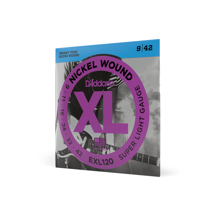 Daddario EXL120 Super Light Electric Guitar Strings - Royal | Musiqi Alətləri mağazası