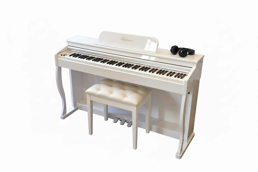 Euphonia SY-8801 Ağ Parlaq - piano satışı - əlavə görünüş 2