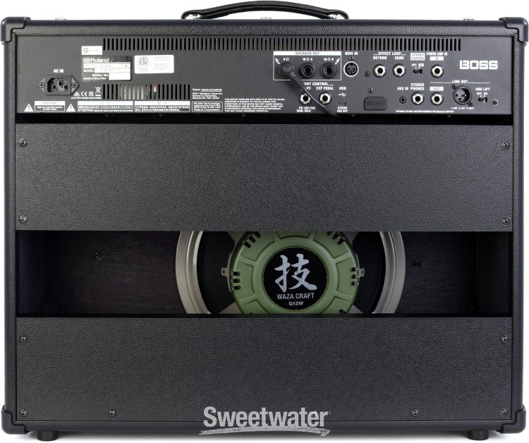 Boss Katana Artist Gen 3 100-watt 1 x 12-inch Combo Amplifier - Black - Royal | Musiqi Alətləri mağazası