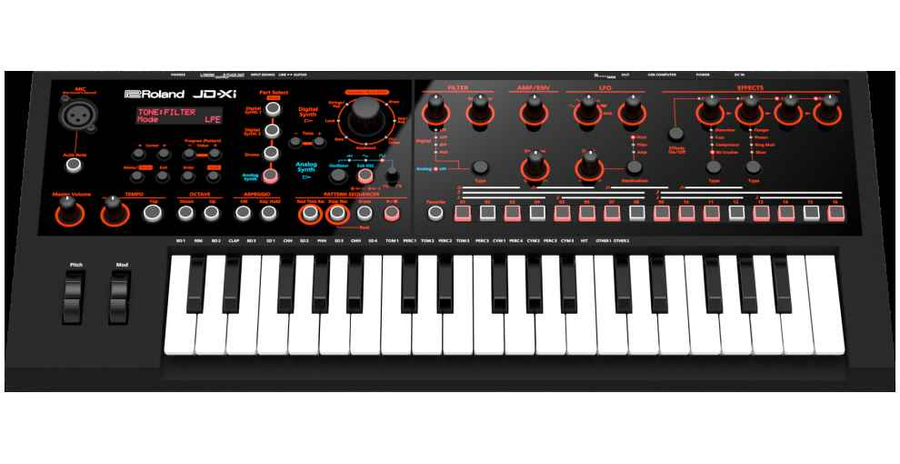 Roland JD-Xi Interactive Analog/Digital Crossover Synthesizer - piano satışı - əlavə görünüş 2