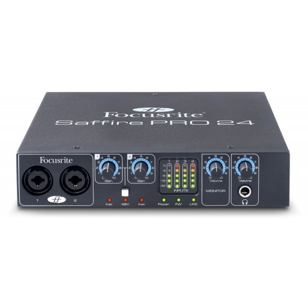 Focusrite Saffire Pro 24 Firewire Audio Interface - Royal | Musiqi Alətləri mağazası