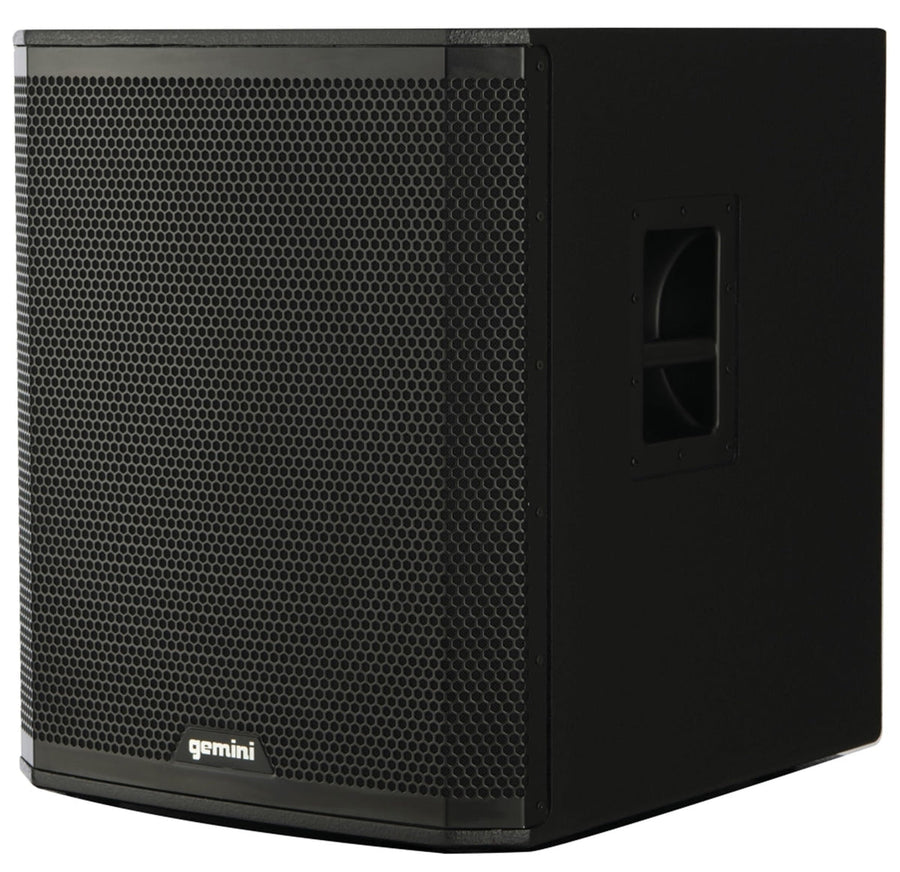 Gemini ZRX-S18BT 18" Bluetooth Subwoofer 2400W Peak 600W RMS DJ