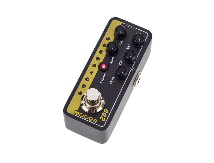 MOOER Micro PreAMP UK Gold 900 Based on Marshall JCM900 - Royal | Musiqi Alətləri mağazası