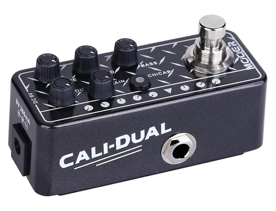 MOOER Micro PreAMP Cali-Dual Based on Mesa Boogie Dual Rectifier - Royal | Musiqi Alətləri mağazası
