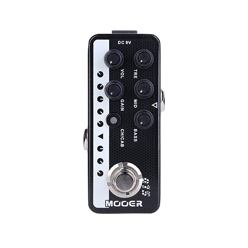 MOOER Micro PreAMP Brown Sound Based on Peavey 5150 - Royal | Musiqi Alətləri mağazası