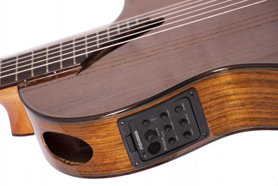 Martinez MS14O Pre elektro-klassik gitara — arxa görünüş